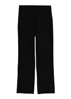 French Toast Boys 8-14 Solid Relaxed Fit Chinos, Black, Size 14