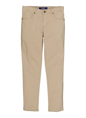 French Toast Boys 8-16 Skinny Leg Pants, Khaki, Size 12