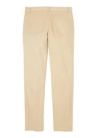 French Toast Boys 16-20 Slim Fit Stretch Pants, Khaki, Size 16
