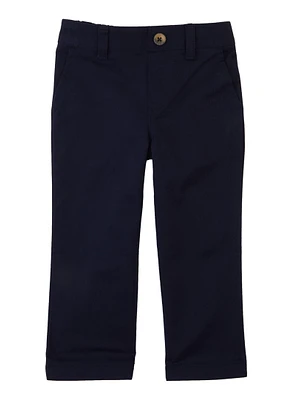 French Toast Girls 2T-4T Solid Straight Leg Pants, Blue, Size 4T