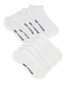 Womens Low Cut Socks 10 Pack Set, White