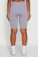 Womens High Waist Seamless Biker Shorts,
