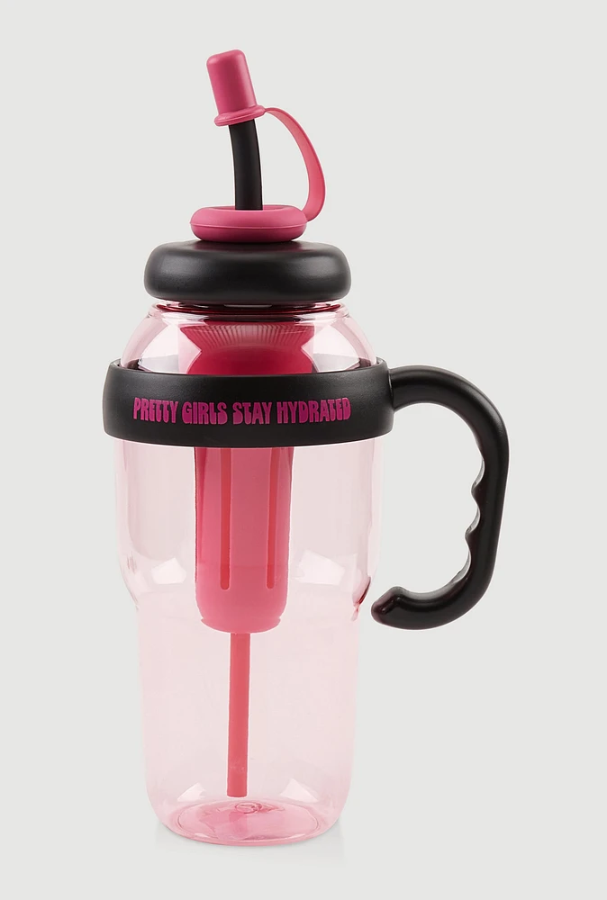 Pretty Girls Stay Hydrated Tumbler, Pink