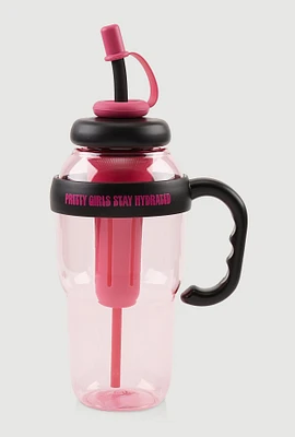 Pretty Girls Stay Hydrated Tumbler, Pink