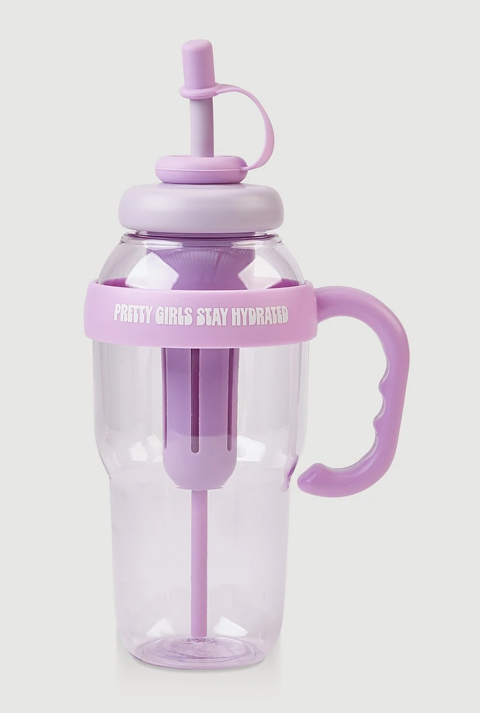 Pretty Girls Stay Hydrated Tumbler, Purple