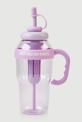 Pretty Girls Stay Hydrated Tumbler, Purple