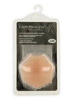 Womens Silicone Reusable Adhesive Lifting Pasties, Beige, Size L-XL