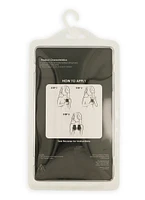 Womens Silicone Reusable Adhesive Lifting Pasties, Beige, Size L-XL