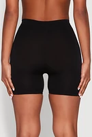 Womens Seamless Shorts, Black, Size S-M