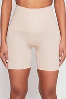 Womens Snatched High Waisted Biker Shorts 2 Pack, Multi, Size S