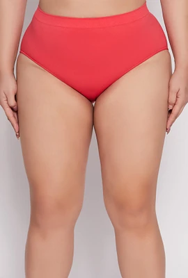 Womens Plus Seamless Hipster Panty, 1X