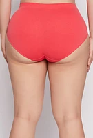 Womens Plus Seamless Hipster Panty, 1X