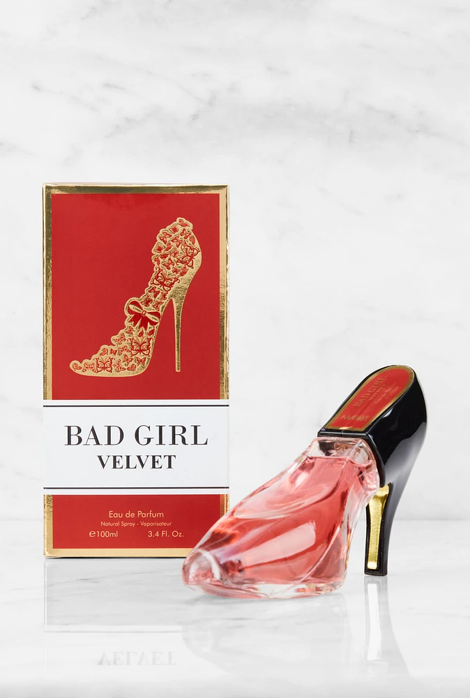 Womens Bad Girl Velvet Perfume, Red