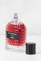 Womens Mens Valencia Uomo Intense Cologne, Red