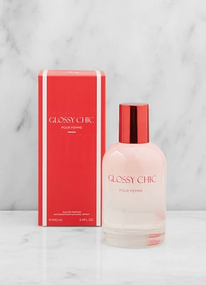 Womens Glossy Chic Perfume, Red