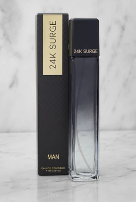 Womens Mens 24K Surge Cologne, Black