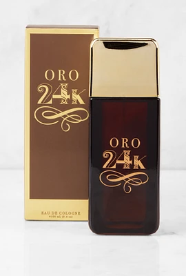 Womens Mens Oro 24K Cologne, Brown