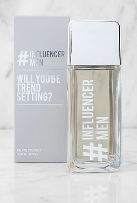 Womens Mens Hashtag Influencer Men Cologne, Grey