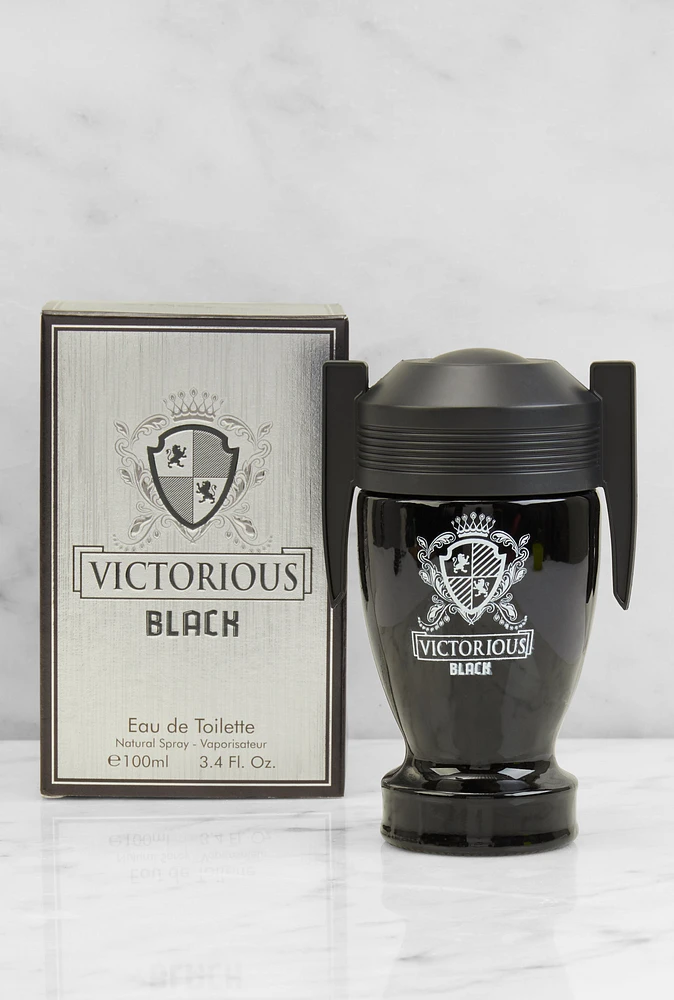 Womens Mens Victorious Black Cologne, Black