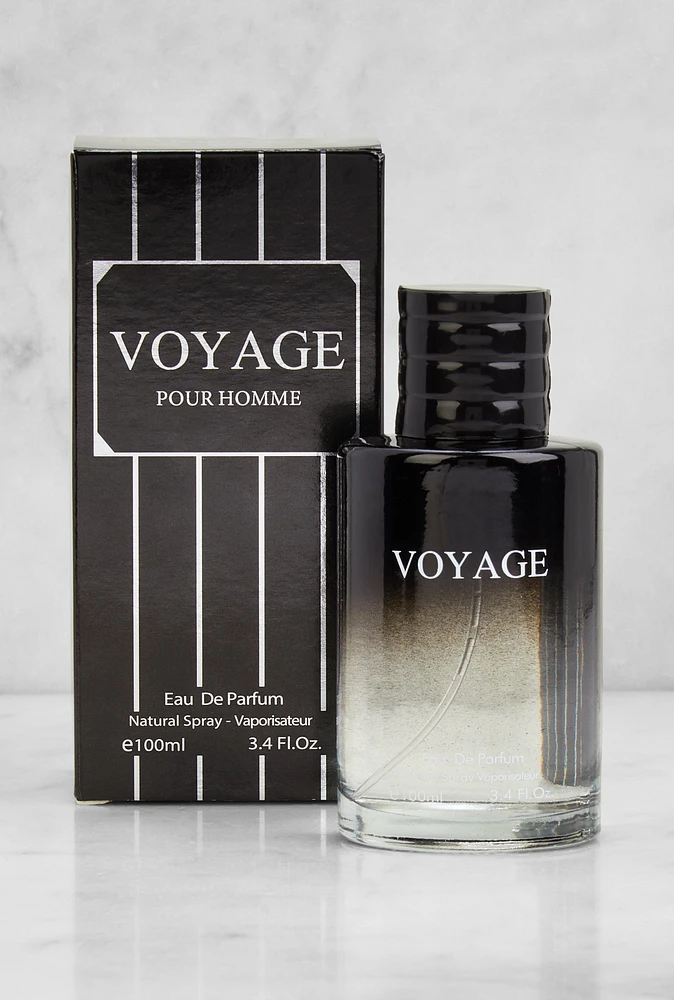 Womens Mens Voyage Cologne, Black