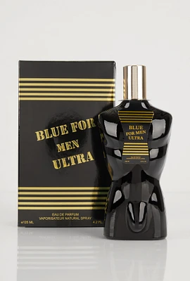 Womens Mens Blue For Men Ultra Cologne, Black