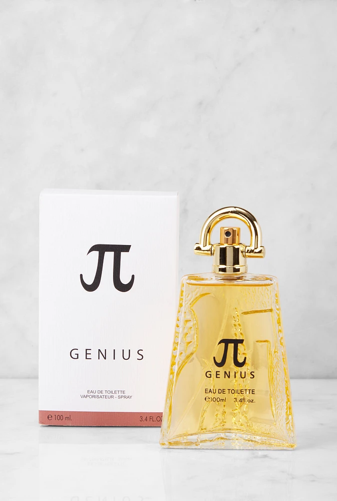 Womens Mens Genius Cologne, White