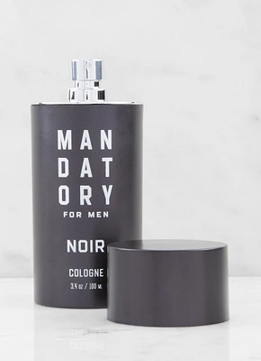 Womens Mens Mandatory Noir Cologne, Black