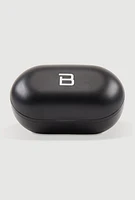 True Wireless Earbuds with Digital Display, Black