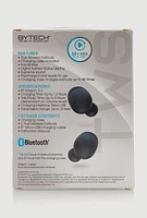 True Wireless Earbuds with Digital Display, Black