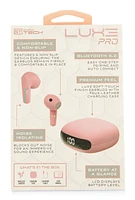 Luxe Pro True Wireless Earbuds, Pink