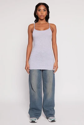 Womens Basic Scoop Neck Cami,
