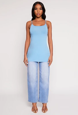 Womens Basic Scoop Neck Cami,