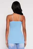 Womens Basic Scoop Neck Cami,