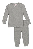 Womens Baby Girls 12-24M Thermal Top and Pants Set,