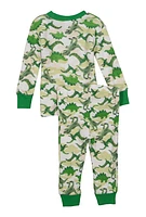 Baby Boys 12-24M Graphic Print Thermal Top and Pants Set,