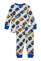 Baby Boys 12-24M Graphic Print Thermal Top and Pants Set, Multi, Size 24M