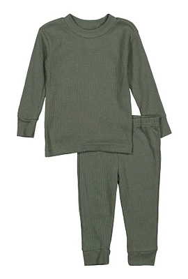 Womens Baby Thermal Top and Pants Set,