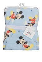 Baby Boys Mickey Mouse Blanket and Teething Lovey, Blue