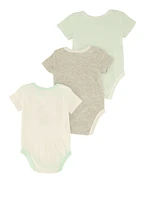 Baby Boys 0-9M I Love My Mama Graphic Bodysuits 3 Pack, Multi, Size 6-9M