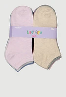 Girls Marled Socks 20 Pack, Multi