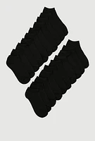 Toddler Girls Basic Socks 20 Pack, Black