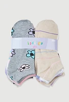 Girls Patterned Socks 20 Pack, Multi