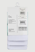Little Girls Footed Tights 3 Pack Size 1-3, White