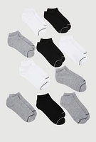 Boys Solid Low Cut Socks 10 Pack,