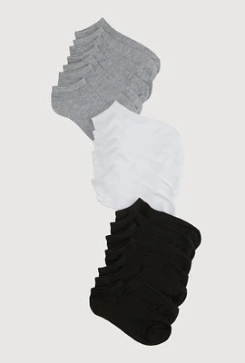 Boys Low Cut Socks Size 20 Pack Size 11-4, Multi