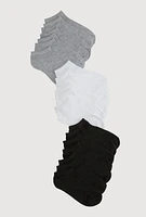 Boys Low Cut Socks Size 20 Pack Size 11-4, Multi