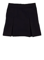 French Toast Girls 4-6x Box Pleated Skirt, Blue, Size 6X