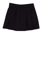 French Toast Girls 4-6x Bow Detail Pull On Pleated Skort, Blue, Size 4