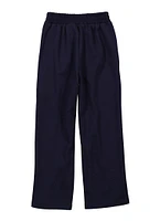 French Toast Girls 4-6x Rhinestone Faux Pocket Straight Leg Pants, Blue, Size 6-6X