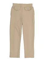 French Toast Girls 4-6x Rhinestone Detail Pants, Khaki, Size 6-6X